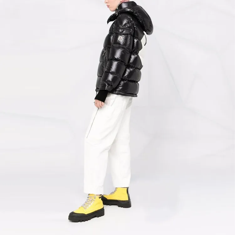 Moncler Maya Short Down Jacket Black-4