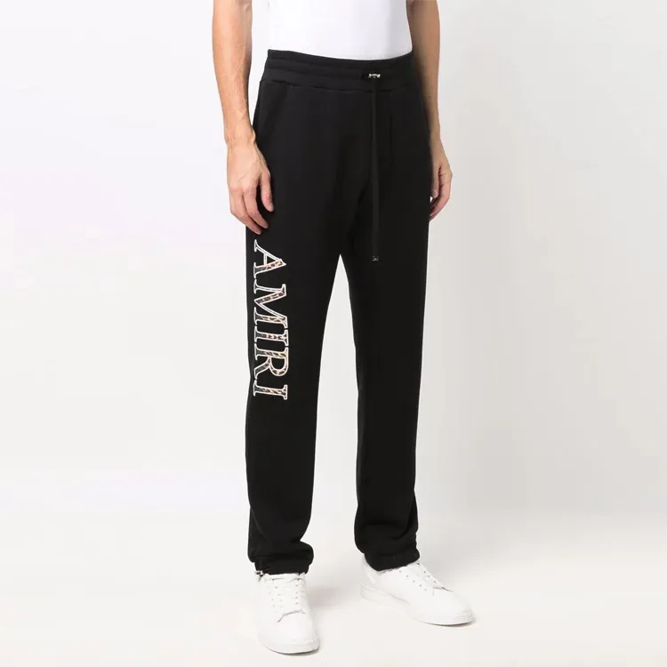 AMIRI Leopard Applique Sweatpants-3