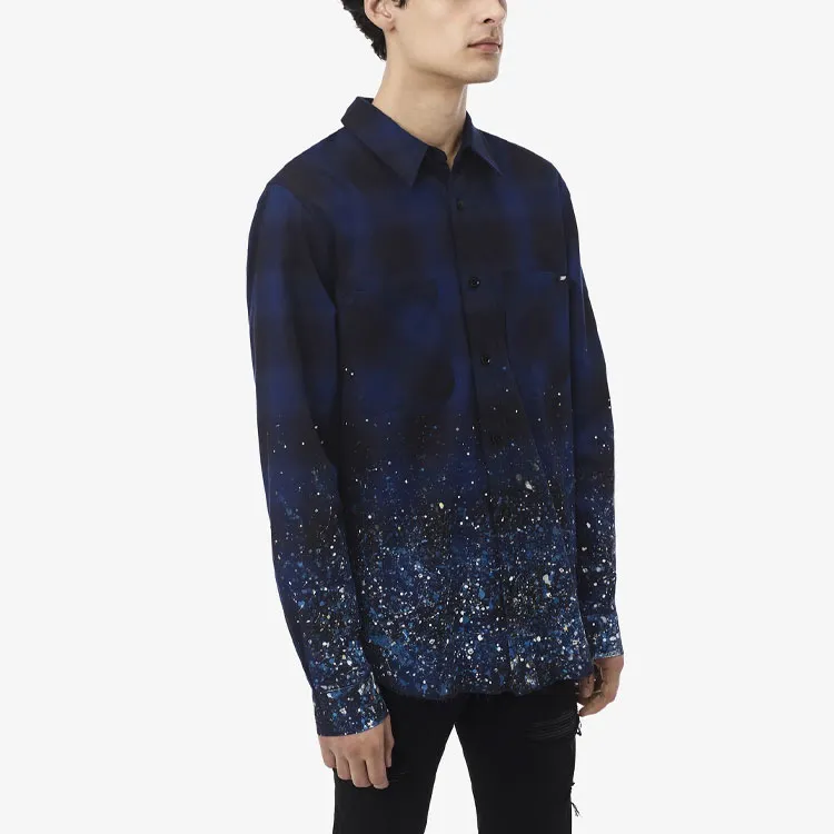 AMIRI Crystal Painter Flannel Shirt-3