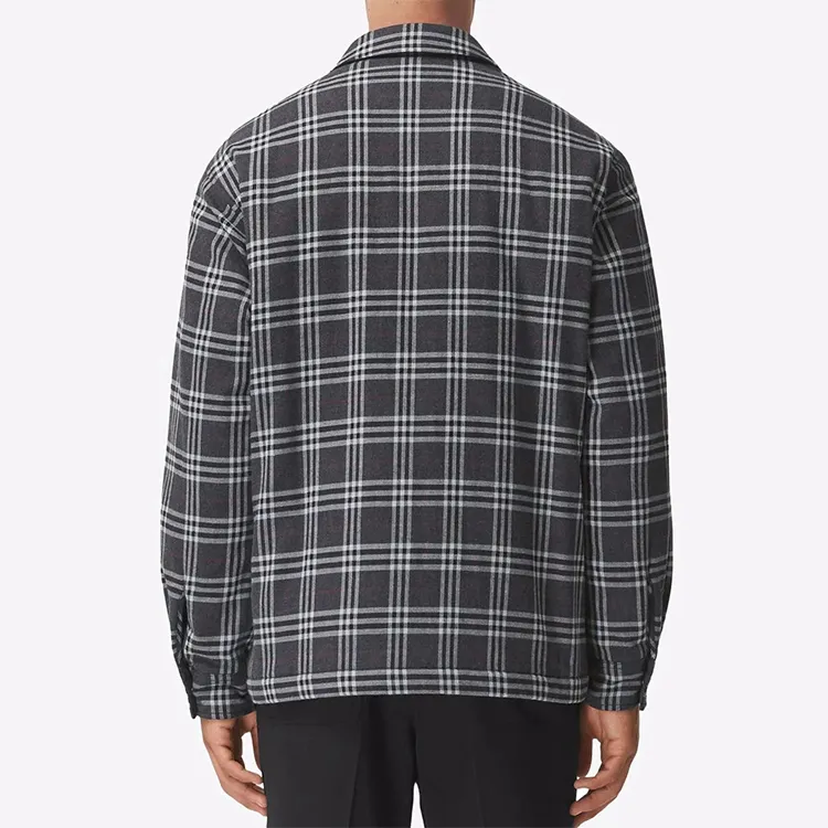 Burberry Check Pattern Jacket-4