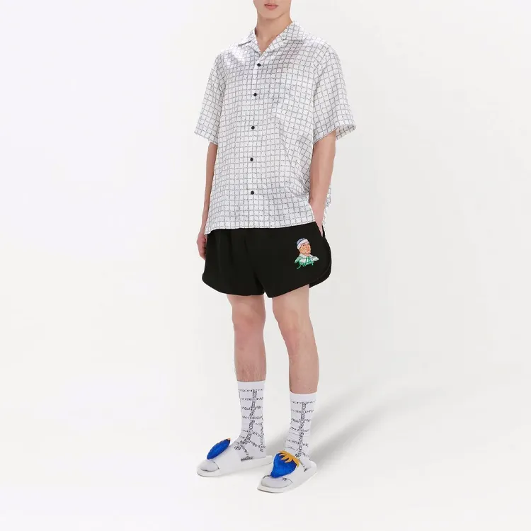 JW Anderson Sports Shorts Men Black-3