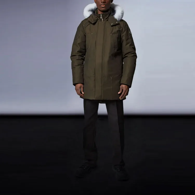 Moose Knuckles Down Jacket Men's Army Green-2