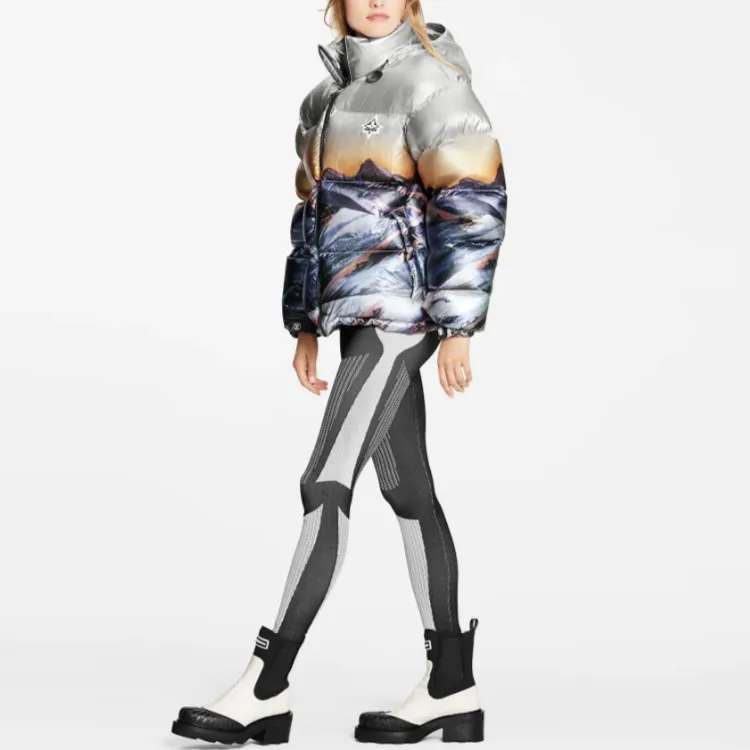 LOUIS VUITTON SS22 Down Jacket Women's Gray-2