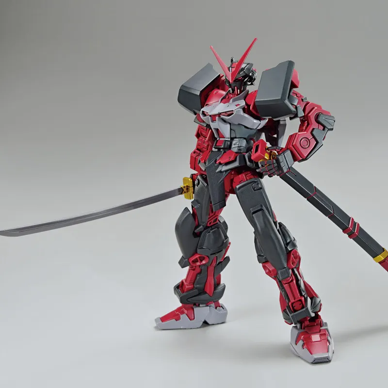 BANDAI Gundam Astray Collection HG 1/144 Gundam Breaker Battle Record Heretic Gundam Red Reverse Model Kits 13cm-3