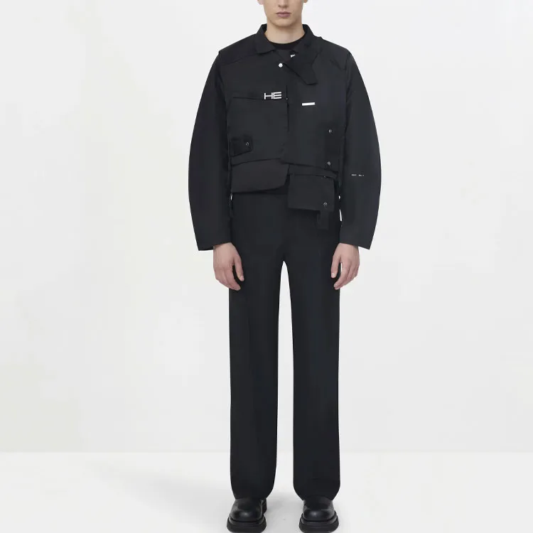 HELIOT EMIL Jackets Men Black-2