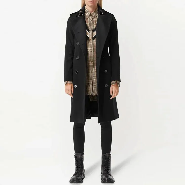 Burberry Velvet Jackets Women's Black-1