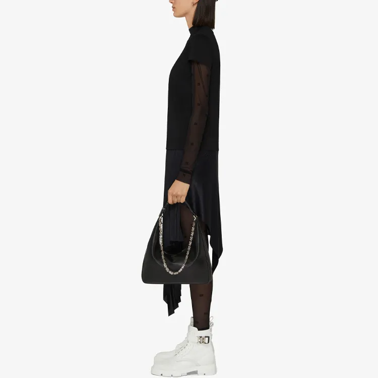 Givenchy X Chito Slim Fit T Shirt With Tag Effect 'Black'-3