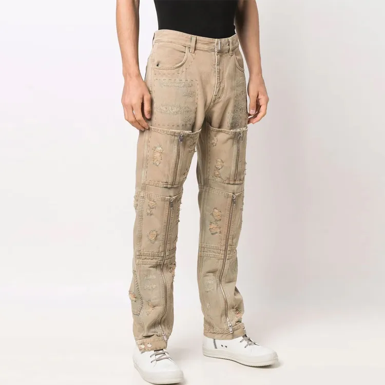 Givenchy Multi Zipped Pocket Straight Denim-3
