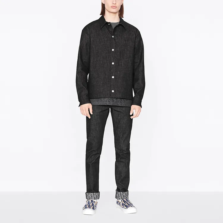 DIOR Quarterly New Products Shirts Men Black-2