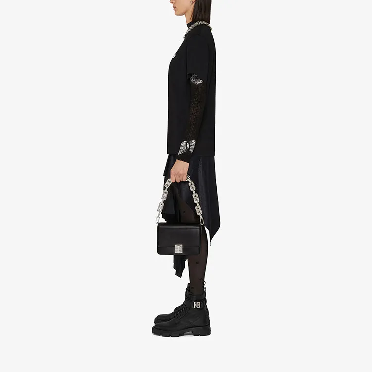Givenchy Fitted Short Sleeve T Shirt 'Black'-3