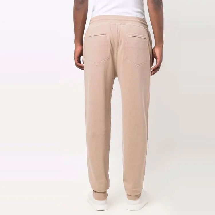 Brunello Cucinelli FW21 Knitted Sweatpants Men's Khaki-3
