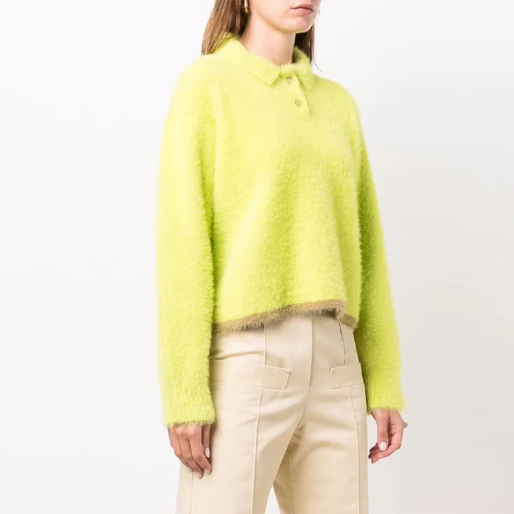 Jacquemus Le Polo Neve Polo 'Yellow'-2