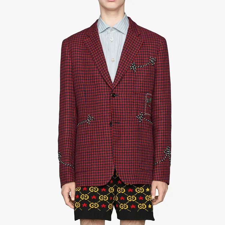 GUCCI Fo Palma Linen Blazer-1