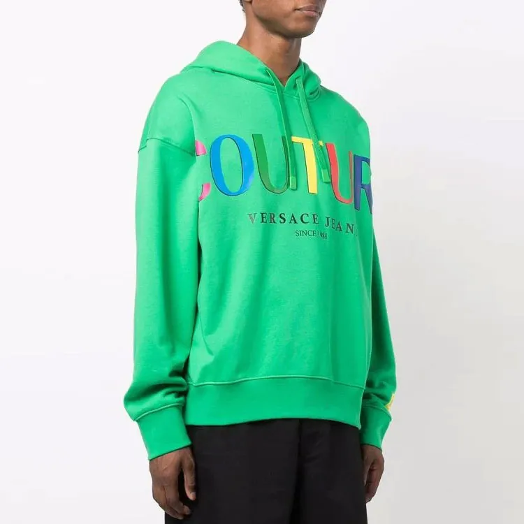 VERSACE JEANS COUTURE Sweatshirts Men Green-2