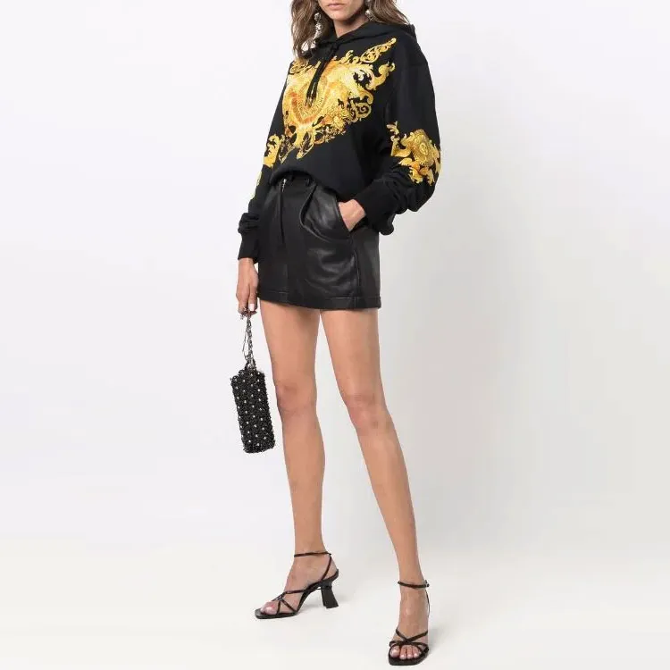 VERSACE JEANS COUTURE Sweatshirts Unisex Black-1