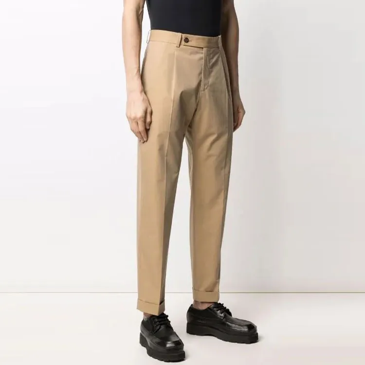 Alexander McQueen FW21 Casual Pants Men's Khaki-3