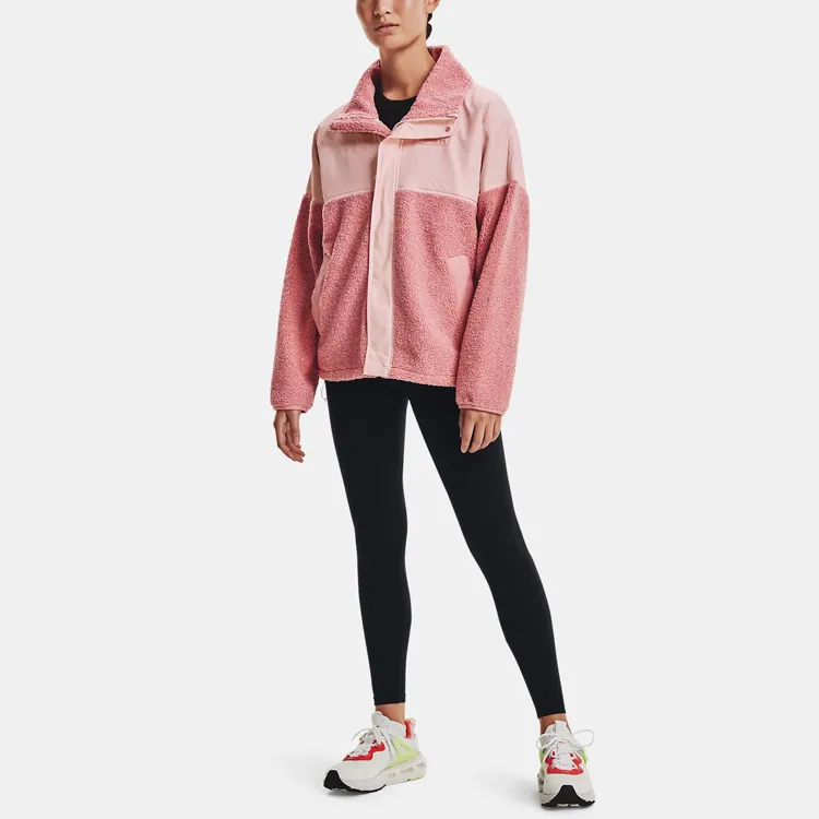 Under Armour Mission Jacket Women's Pink-3