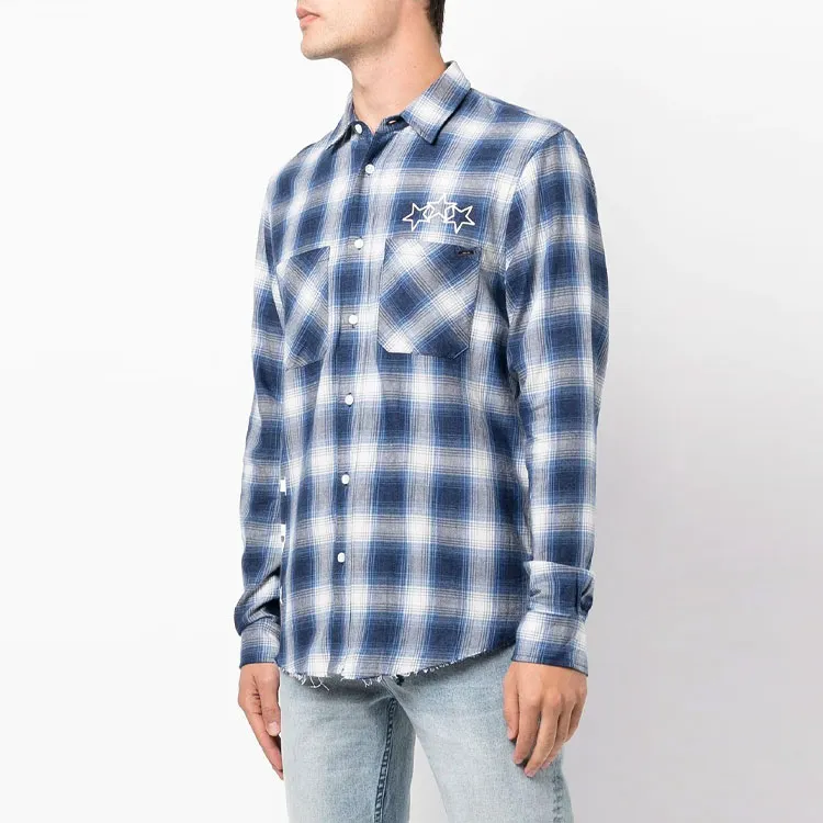 AMIRI Shirts Men Blue-2