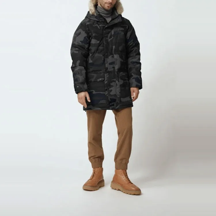 Canada Goose Emory Series FW21 Down Jacket Men's Black Camouflage-3