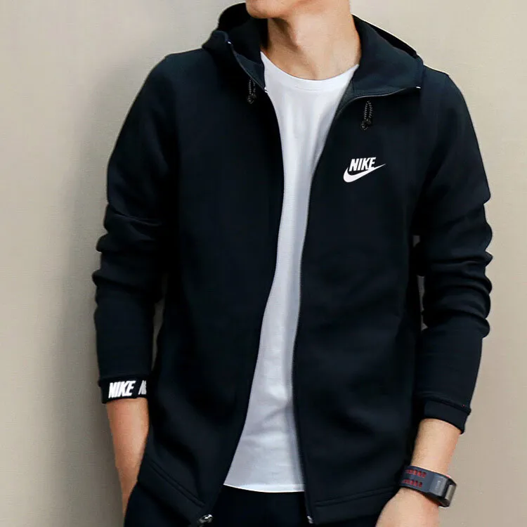 Nike Jackets Men Black-2