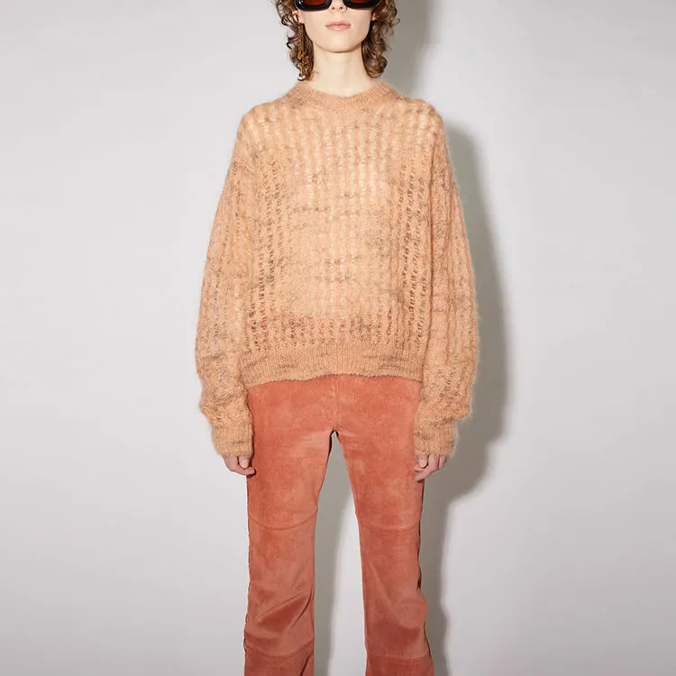 Acne Studios FW21 Sweater Women's Peach Orange-2