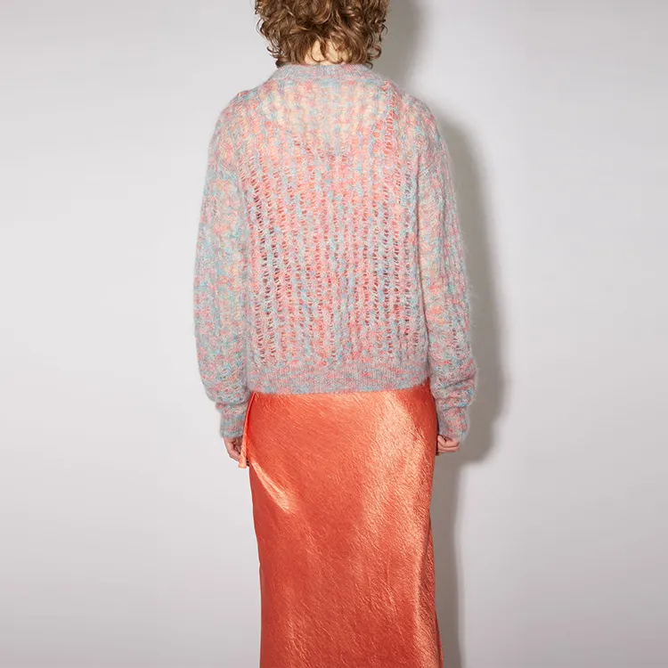 Acne Studios FW21 Sweater Women's Pink Blue-2