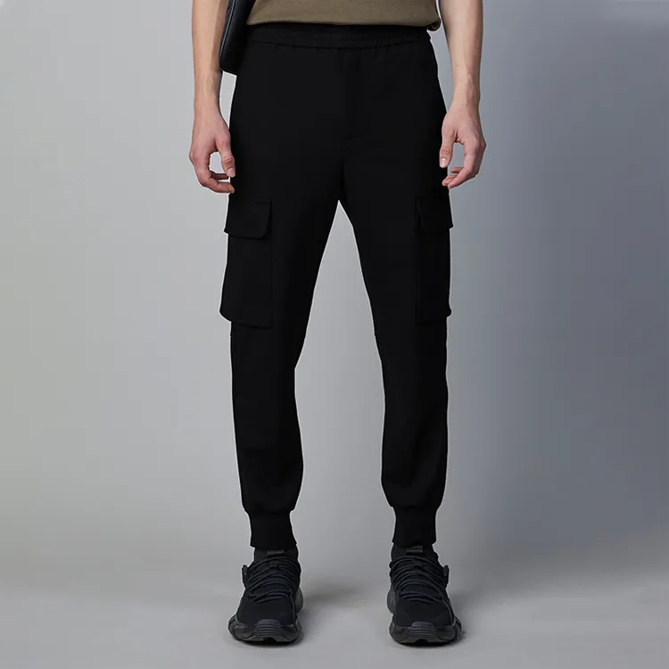 Neil Barrett Knitted Sweatpants Men Black-2