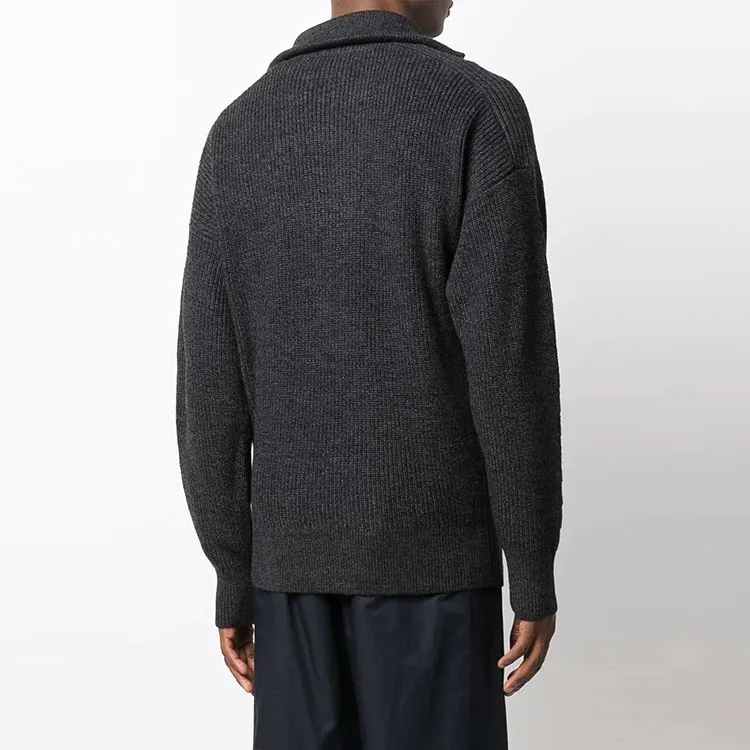 ISABEL MARANT Sweaters Men Dark Gray-3