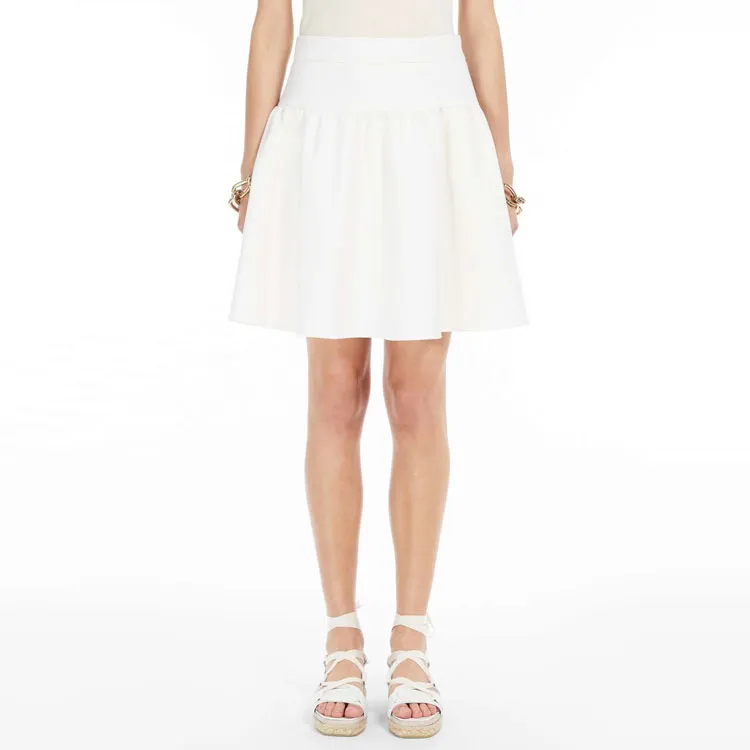 MaxMara Casual Short Skirts Women's White-2