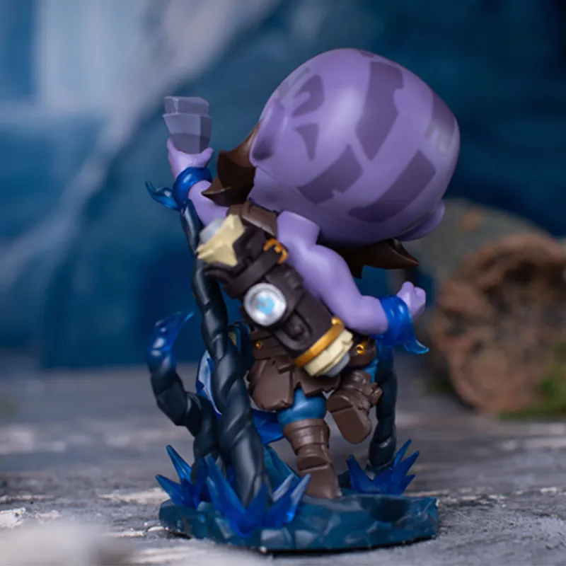 LEAGUE OF LEGENDS Ryze, The Rune Mage LOL League Of Legends, Ryze, The Rune Mage, 12cm Chibi Figures-5