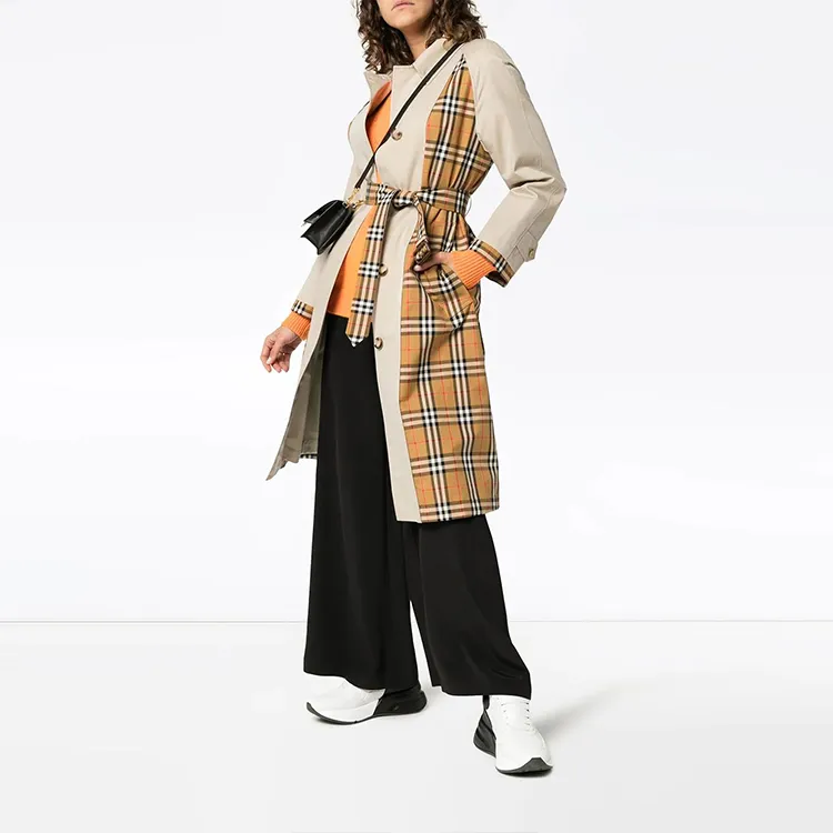 Burberry Coats Women's Beige-2