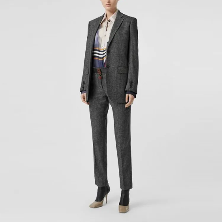 Burberry Business Suits Women's Gray-1