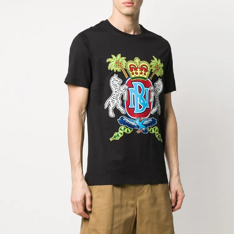 Neil Barrett T Shirts Men Black-3