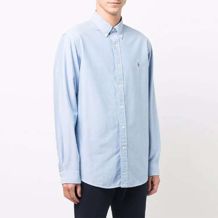 Polo Ralph Lauren Embroidered Logo Cotton Shirt-1