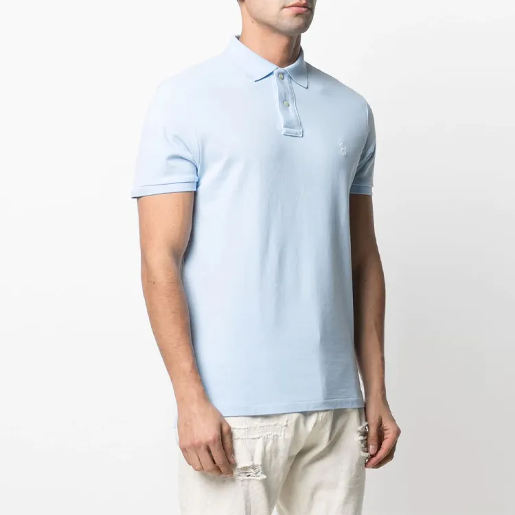 Polo Ralph Lauren Logo Embroidered Short Sleeved Polo Shirt-3