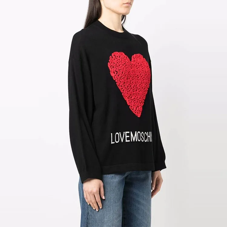LOVE MOSCHINO FW21 Sweater Women's Black-2