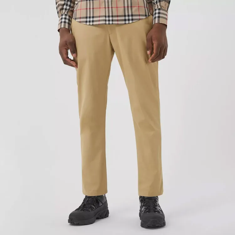Burberry Casual Pants Men's Khaki-3