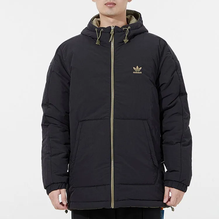 Adidas Originals Adicolor Puffer Jackets Men Olive-5