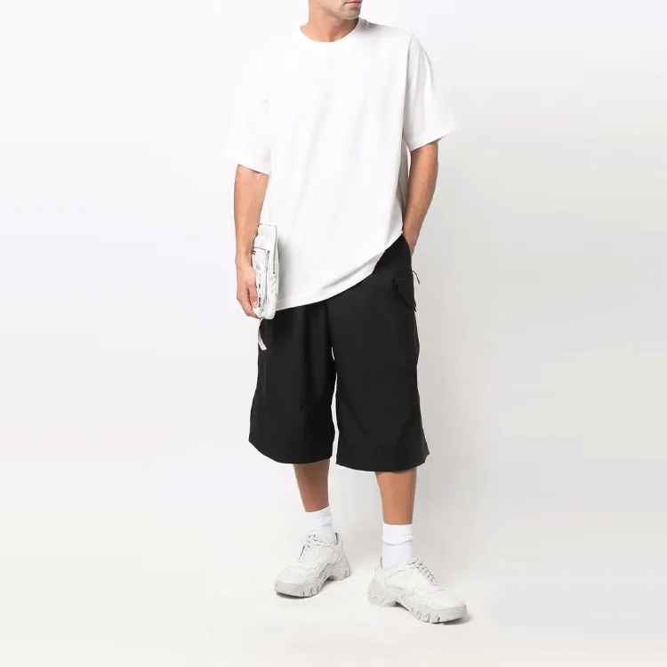 Y 3 Drawstring Cargo Shorts-1