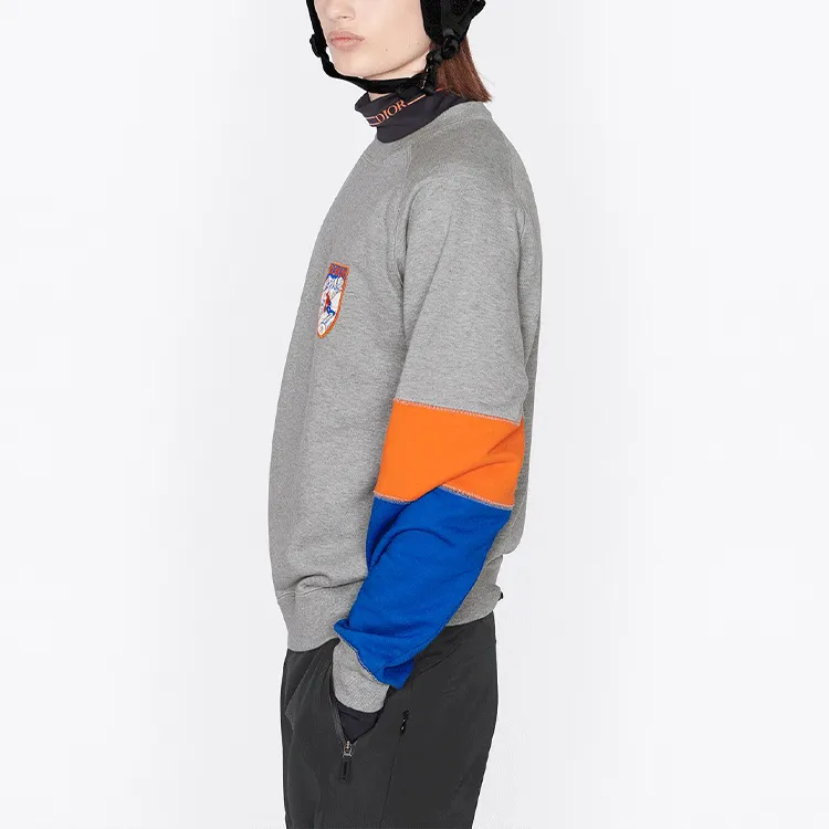 DIOR Quarterly New Products Sweatshirts Men Gray-4