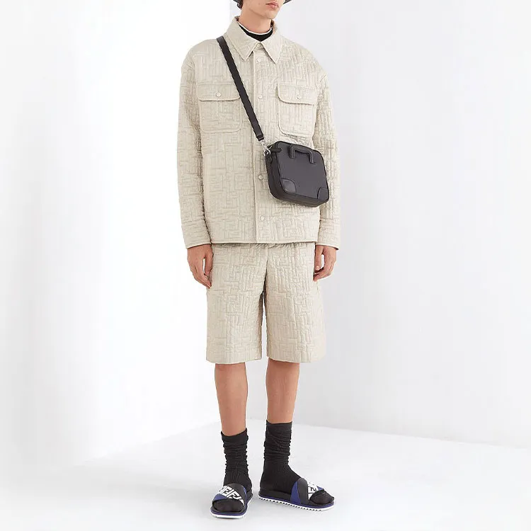 FENDI Jackets & Coats Men's White-2