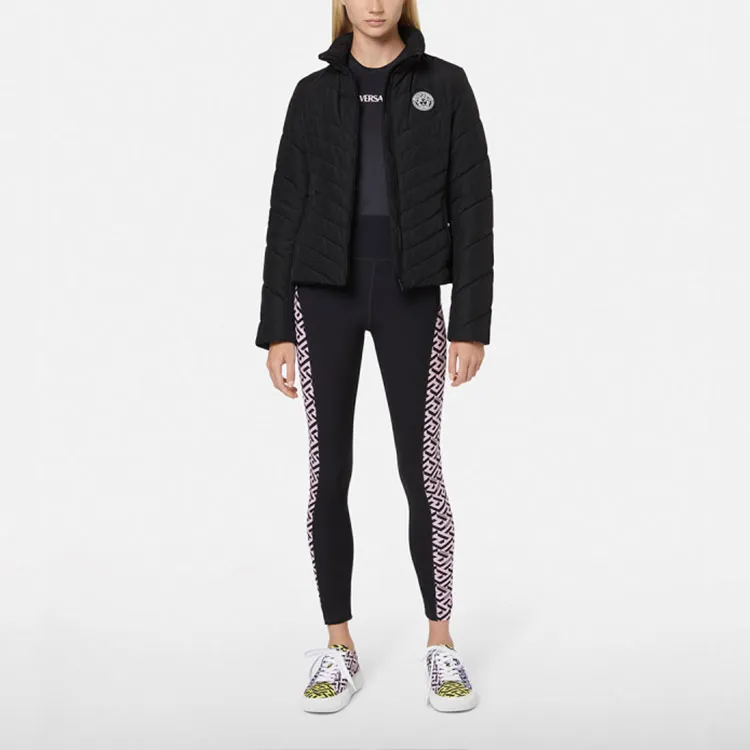 VERSACE Down Jackets Women's Black-1