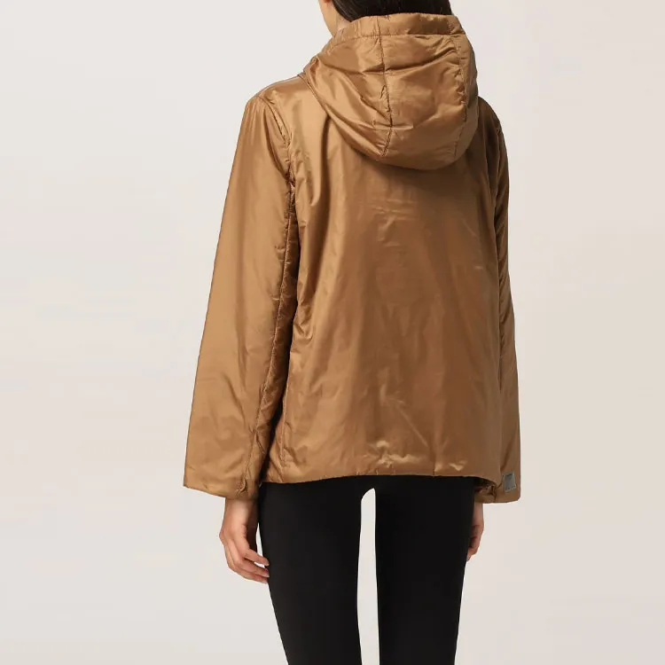 MaxMara Satin Hooded Jacket-2