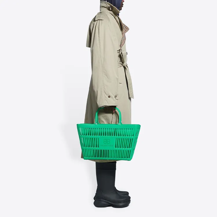Balenciaga Reversible Double Breasted Trench Coat-4