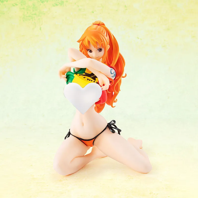 MegaHouse Nami Pop Limited Edition One Piece Ver.bb_rasta Color Scale Figures 13cm-2