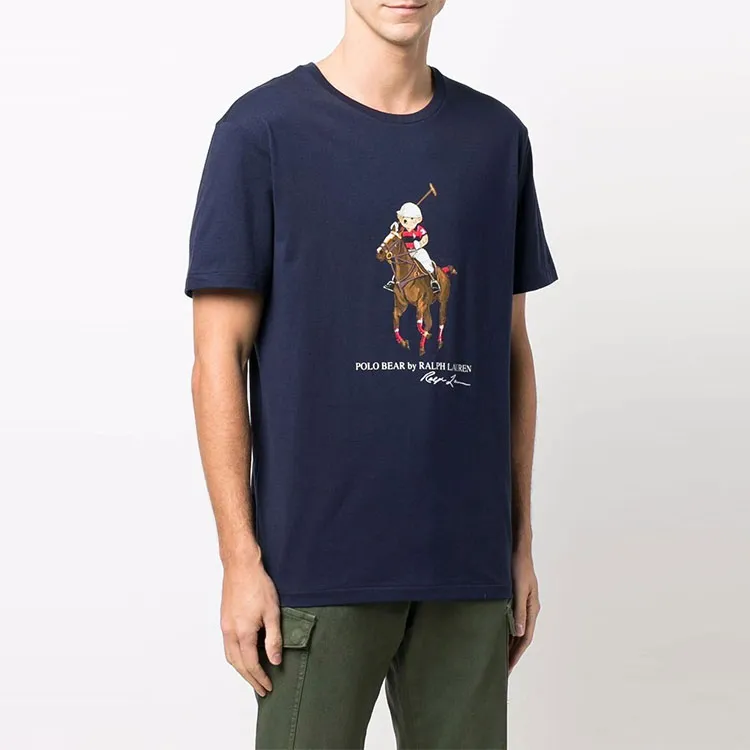 Polo Ralph Lauren T Shirts Unisex Blue-3