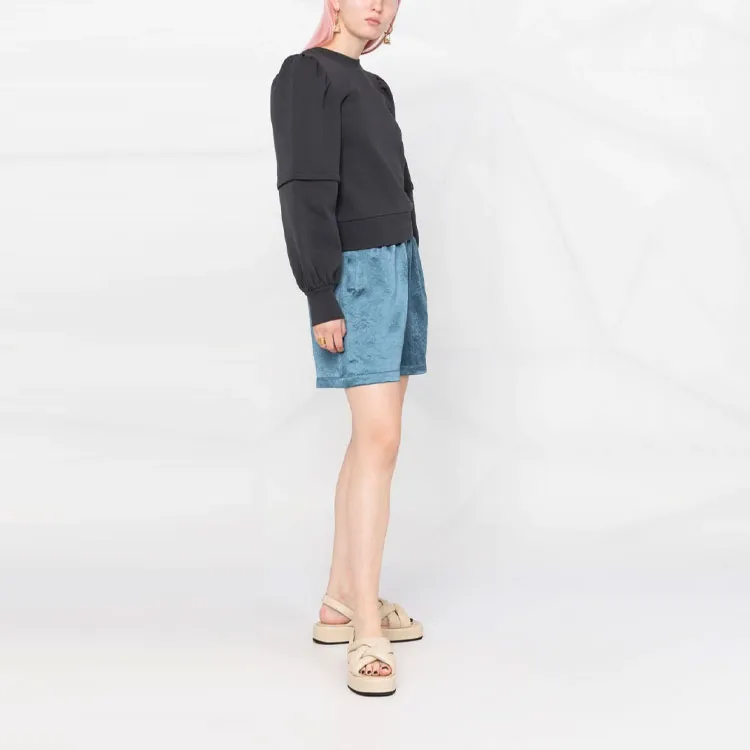 GANNI Sweatshirts Women's Black-3