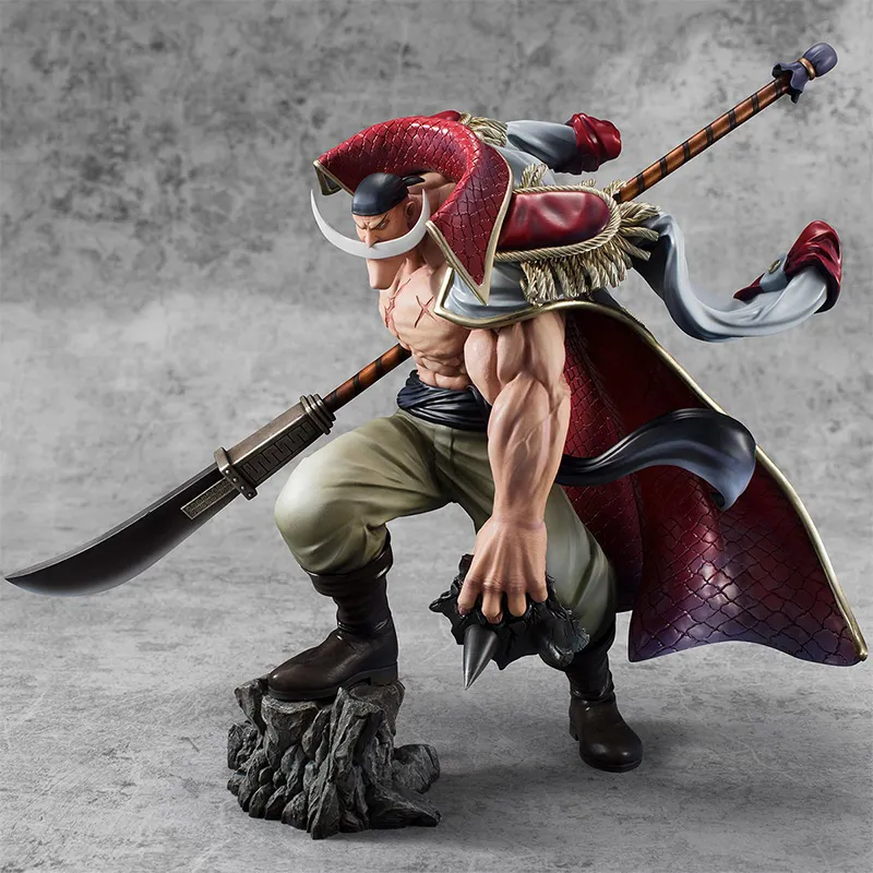 MegaHouse Edward Newgate Popmax One Piece White Beard Scale Figures 30cm-2