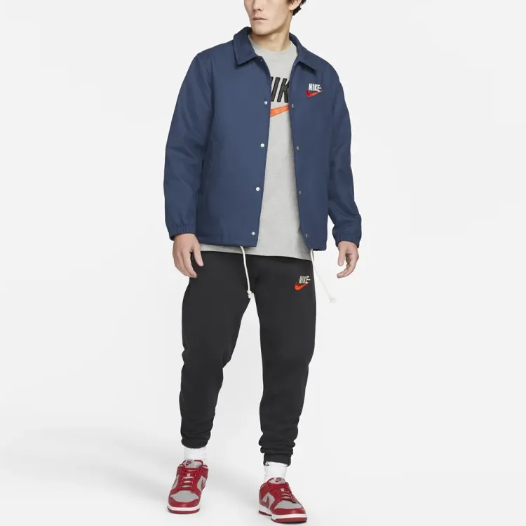 Nike Puffer Jacket Winter Men's Blue-3