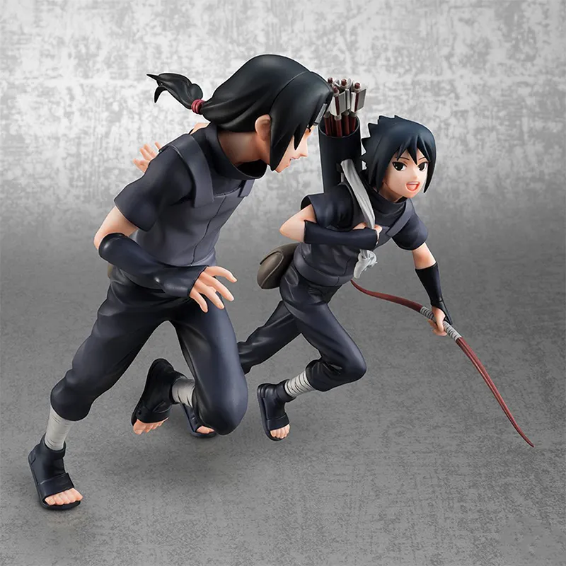 MegaHouse Sasuke Uchiha G.e.m. Naruto The Path Of The Wind Itachi Uchiha & Scale Figures 15cm-2